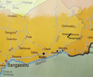 mapa RCA Rafai i okolice